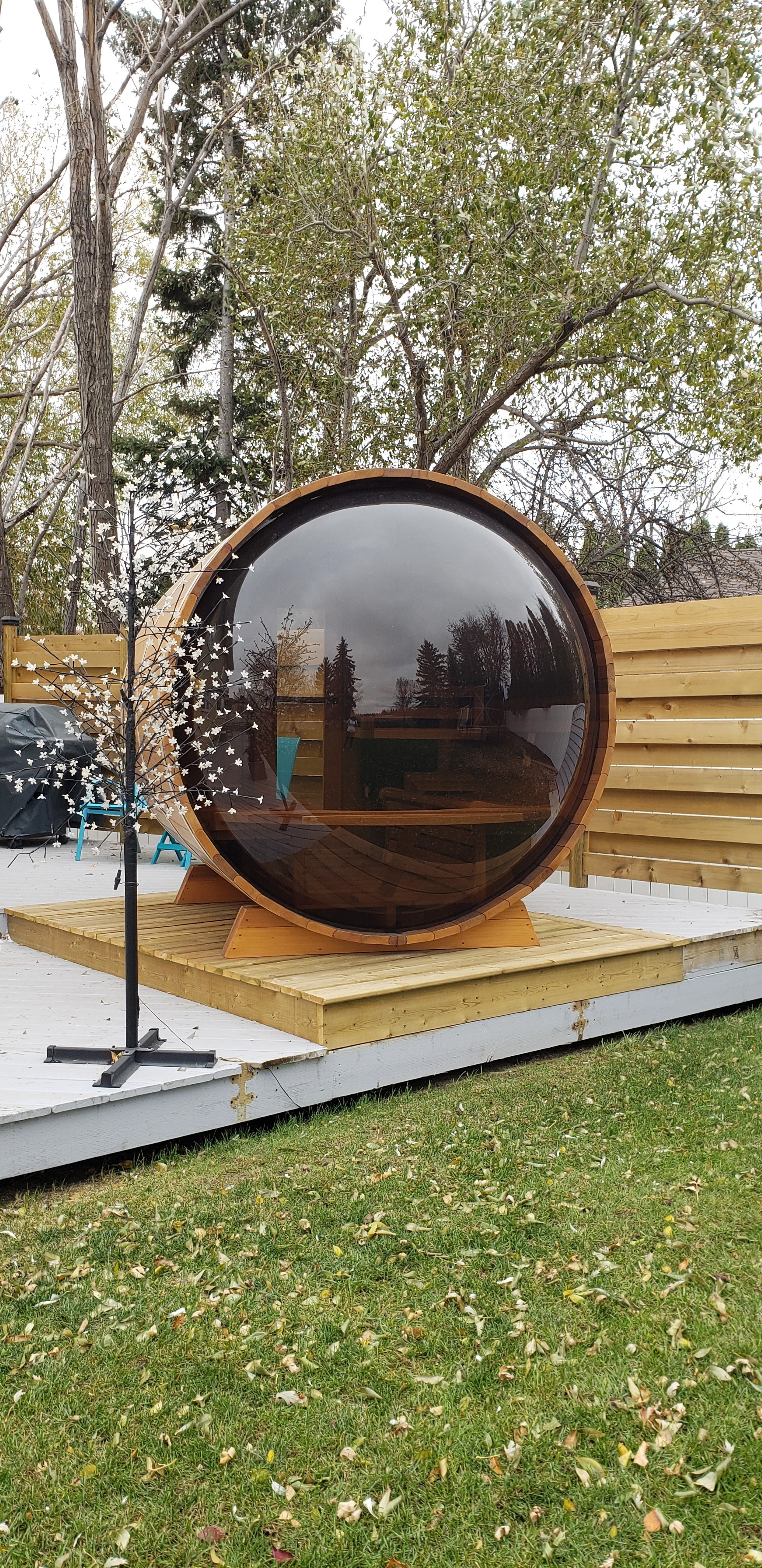 outdoor dundalk leisurecraft panoremic view barrel sauna outdoor dundalk leisurecraft panoremic view barrel sauna