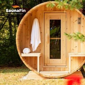 barrel sauna