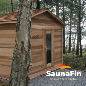 outdoor cabin sauna