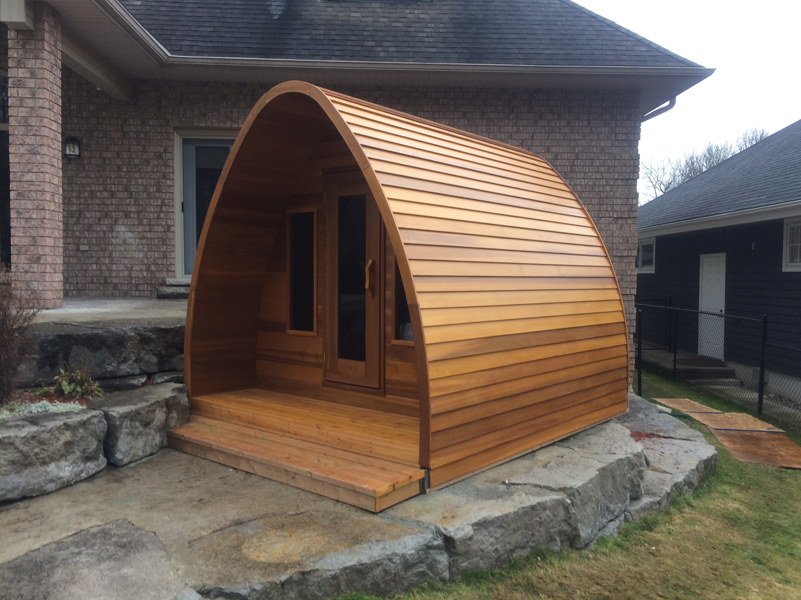 POD Saunas - Clear Cedar