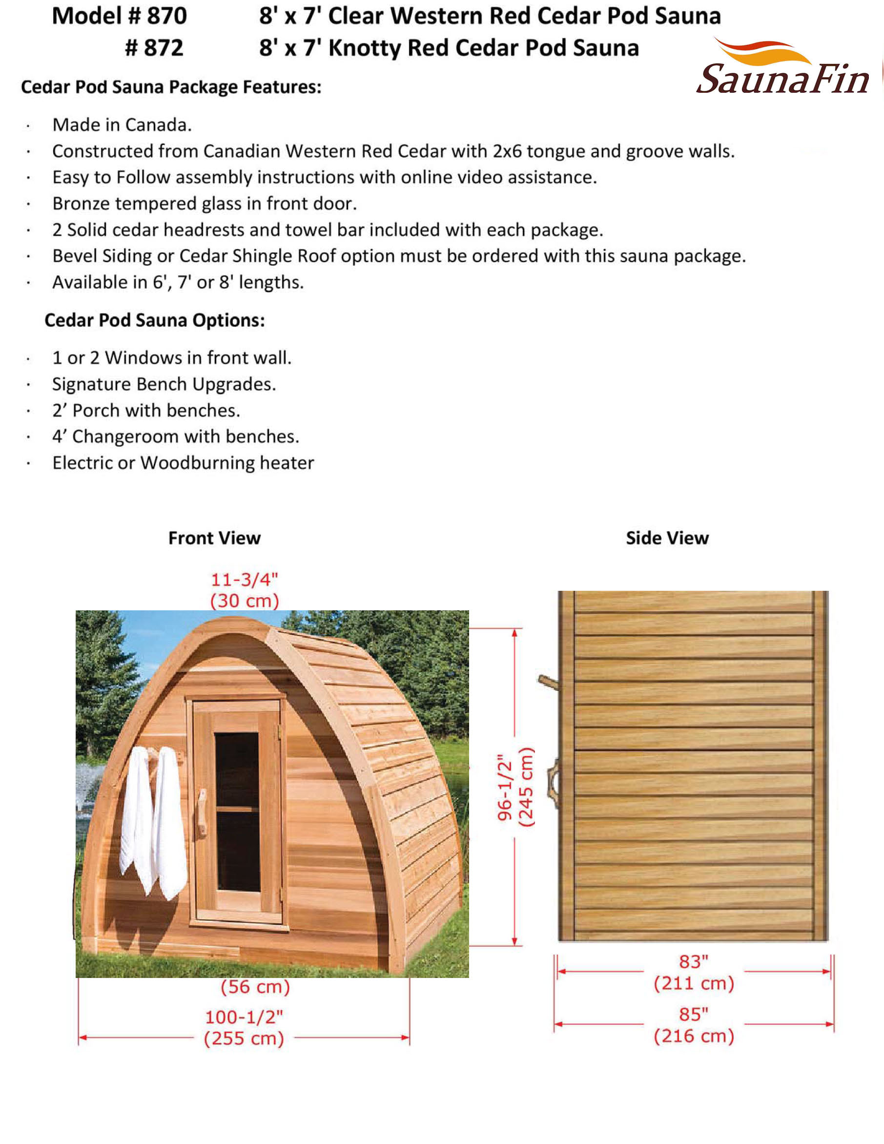 cedar pod sauna layout detaills cedar pod sauna layout detaills